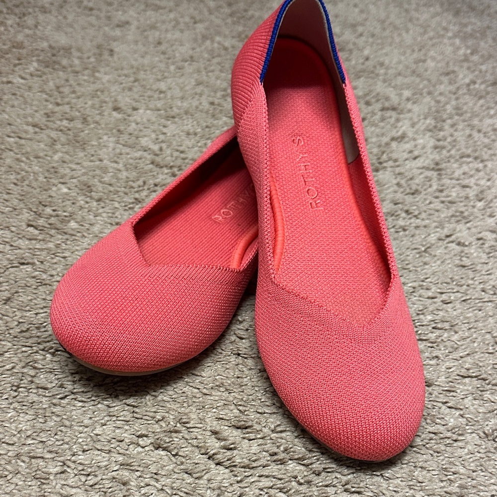 Rothy's Coral Flats for Women